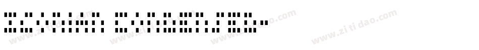 Iconian Condensed字体转换